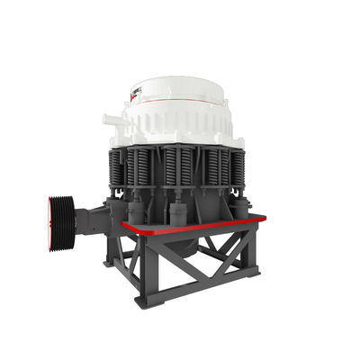 250KW Andesite Spring Hydraulische kegelbreker voor steenbrekingen Afvoerpoortbereik 22-64mm