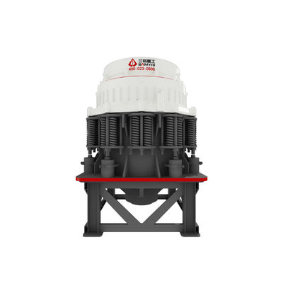 Hoge efficiëntie 200 TPH samengestelde veer kegelbreker met smeercirculatie koelsysteem