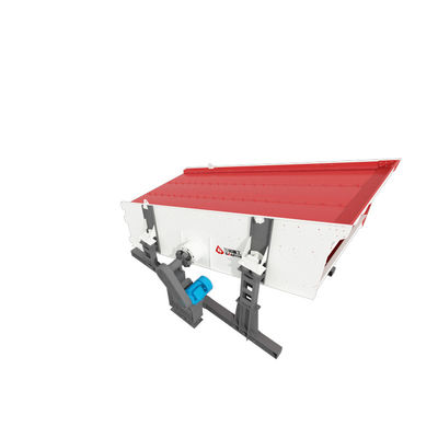 37KWX2 koolstofstaal twee schacht vibratie scherm met 3 lagen en grote opwinding kracht