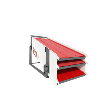 400-800 Verwerkingscapaciteit fijne steensnijmachine met 8° hoek en mobiele trillende voedingsmachine