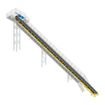 Stabiel werkend veiligheidsgordel vervoerband 15-37 kW voor mijnbouw en bouw