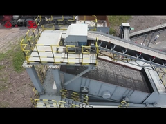 Tweeastig trillend scherm met een laag stroomverbruik en een grote opwindingskracht