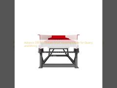 Advance 200 TPH dubbel schacht vibreerend voedingsapparaat voor steengroeven en mijnbouw